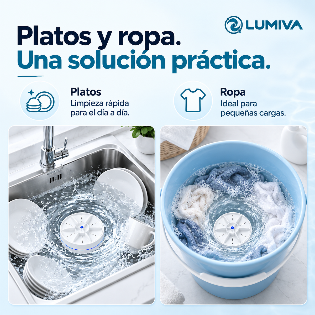 Lavador Ultrasónico Portátil